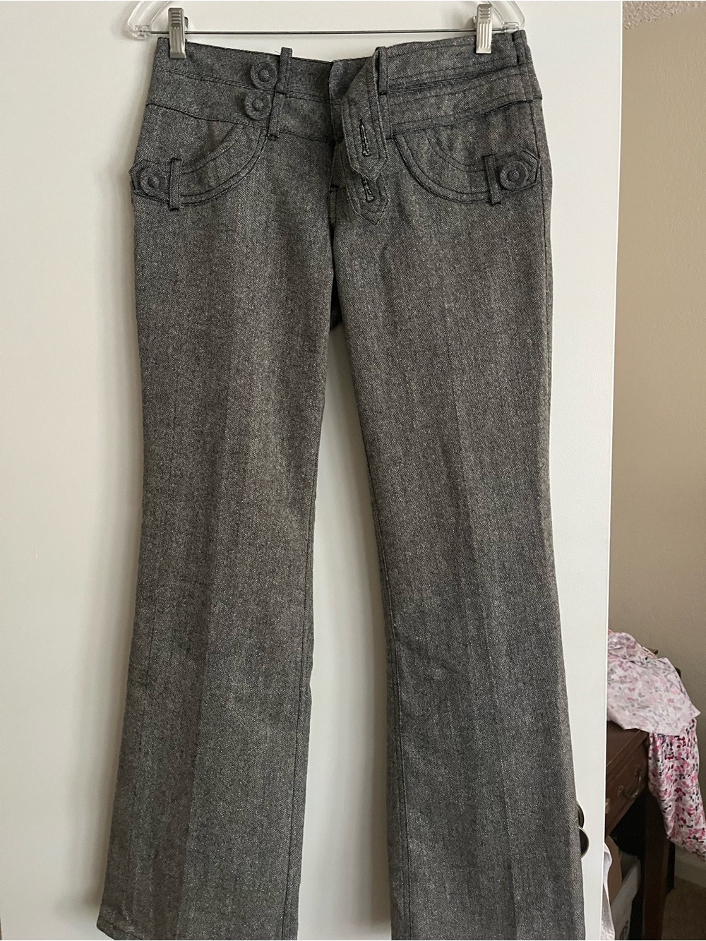 Vintage Y2K tweed pants. Size 6.